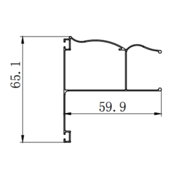 10 nm 15 tr / min d&#39;obturateur à rouleaux de moteur en aluminium Extrusion