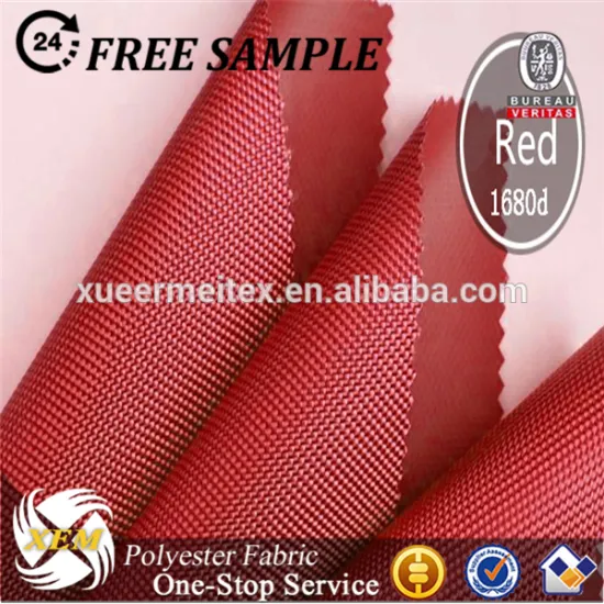 1680d Oxford with PU 2 Times for Luggage