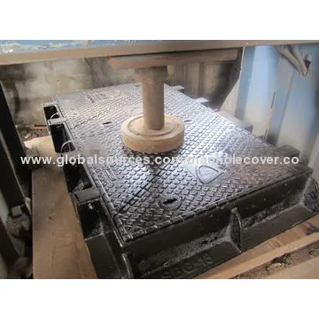 JRC 2/JRC 12/JRC 14 Dubai Ductile Iron Outdoor Manhole Cover, EN124