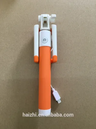 Factory sale Selfie Stick Monopod With Connector Button Handle Monopod For iPhone 7 7 Plus