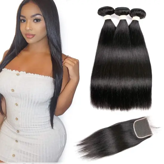 Cheap Long Length 28 30 32 34 36 38 40 Inch 100% Human Hair Weave Bundles,Mink Brazilian Hair,Raw Virgin Cuticle Aligned Hair
