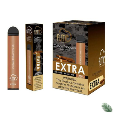 Hot Selling FUME EXTRA Disposable Vape Pen 1500Puffs