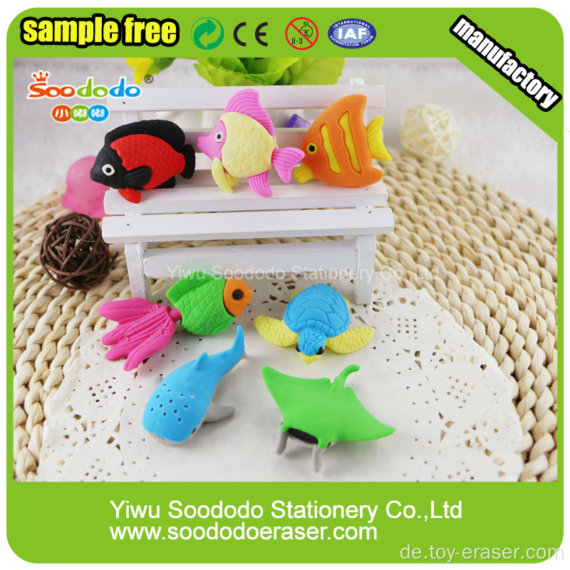 Neue Design-Radiergummi Ocean Animals Shaped Erasers