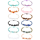 Colorful Gravel Adjustable Bracele