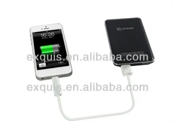 High quality factory price Li-polymer Battery Mobile Charger Slim Power Bank 5000 mAh