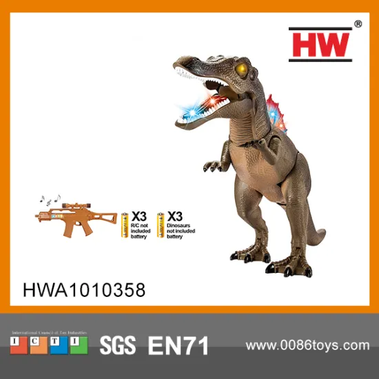 funny infant spinosaurus toys with light and sound