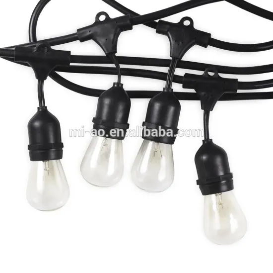 Outdoor Clear Globe Connectable LED Party Ball String Lights for Wedding Garden and Christmas