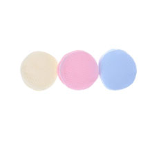 6Pcs Random color Reusable Washable Soft Cotton Absorbent Mom Mother Baby Breast Feeding Nursing Pads Bra Inserts Supplies