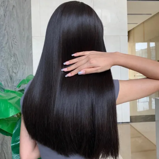 Virgin Brazilian Human Hair Wig 150% Density 30 Inch 13X4 Swiss Lace Wigs Straight Lace Front Wig