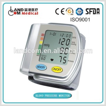 Wrist Type Blood Pressure Monitor with CE