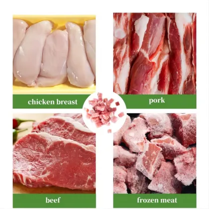 Lunch Dice Hot Sale Chicken Beef Meat Cutter Machine