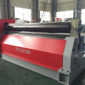 W11-12X2000 Three Rollers Mechanical Plate Rolling Machine