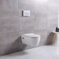 Cattiva calcescale nel toilette toilette bidet bidet europeo muro di muro di bomboletta