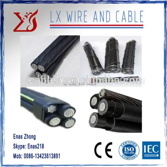 1 kv xlpe insulated aerial bundle power cable