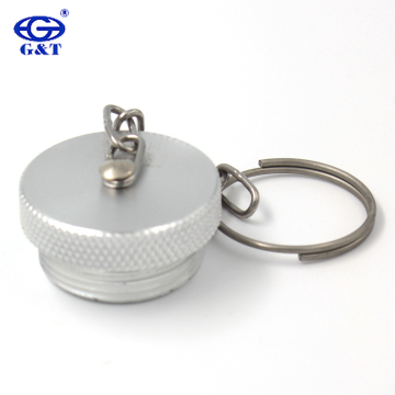 Aluminum Quick Coupling Dust Cap for Screw Type Disconnect Fittings