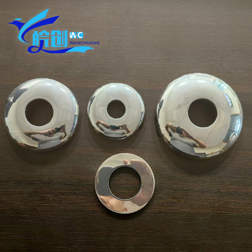 Vỏ gương trang trí cầu thang inox