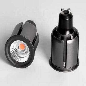 Customizable LED Spotlight: GU10 10mm, 5W-7W, CRI80, Anti-Glare, 10-Degree Beam Angle for Commercial Projects