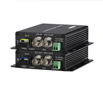 HD/SD/3G-SDI to Optic Converter Transmitter and Receiver