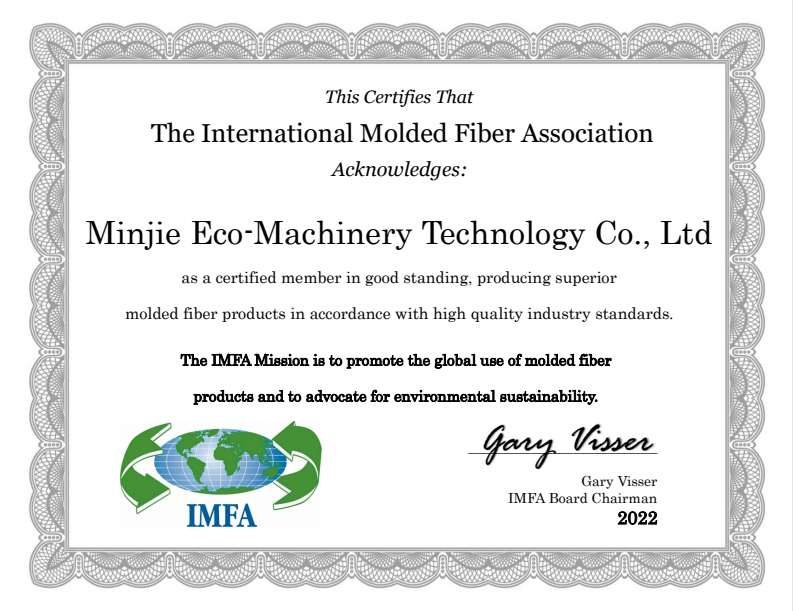international molded fiber association IMFA