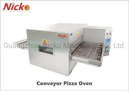Commercial Stainless Steel Fast Heating Bakery Equipment 20 Inches Electric Conveyor Pizza Oven