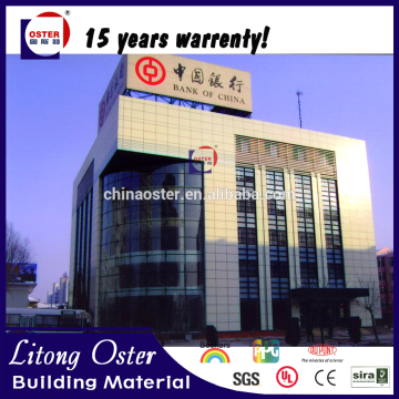 Wall cladding PVDF aluminium composite panel