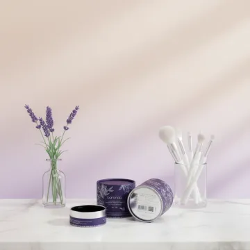 Paper Cosmetic Tube with EVA Padding Gift Packaging