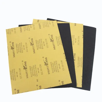 High-Quality Silicon Carbide Sandpaper P80 - Water Sandpaper Grit 100/120 Lija Agua Abrasives Dry Sandpaper