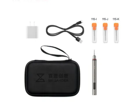 QIANLI Mini 20W Soldering Iron Pen with PD Charging and Universal 115 Series Tips for Welding Repair