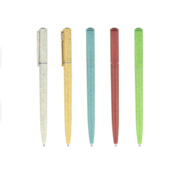 Custom OEM Biodegradable Wheat Straw Ball Point Pen