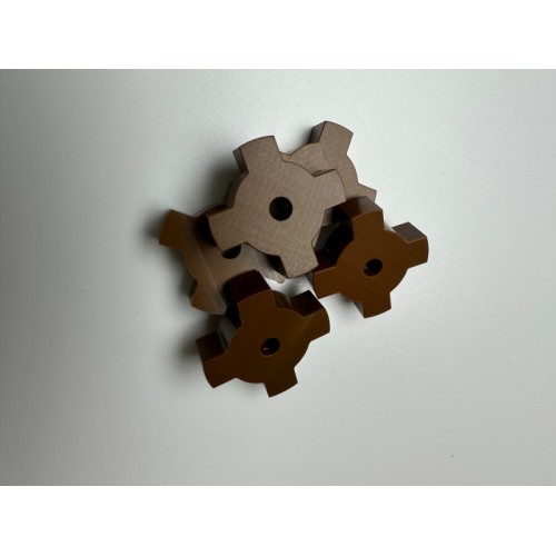 Dupont Vespel ポリイミドの製造と CNC 機械加工