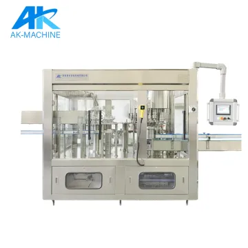 Automatic Glass Bottle Soda Water Filling Machine
