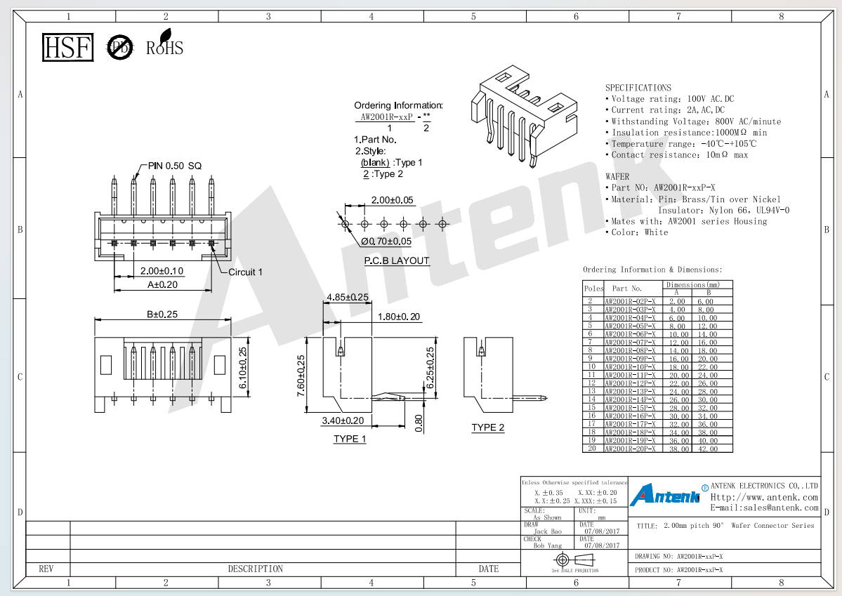 AW2001R-05P-X
