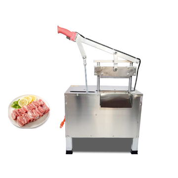 Efficace entièrement automatique Frozen Cutter Cutter Sharp Blade Sliner pour le bœuf et le mouton