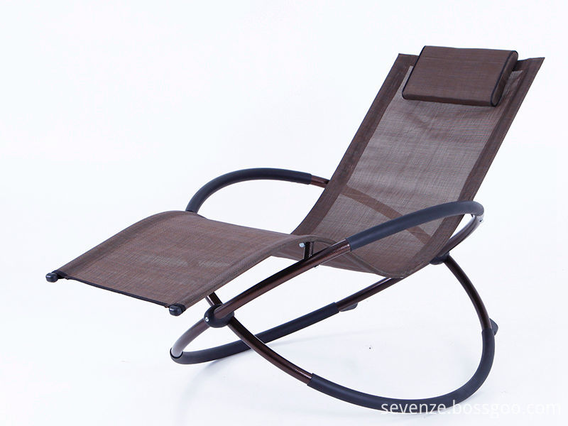 steel folding racking chair s1101s