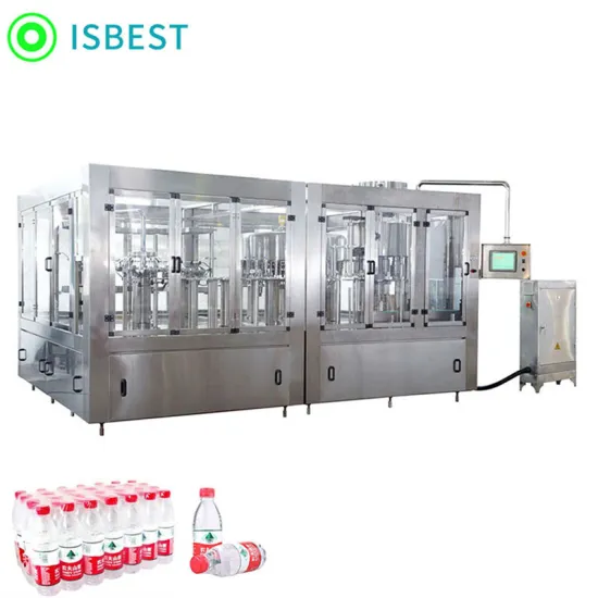 Isbest Full Automatic PET Bottle Drinking Water Filling Machine Production Line