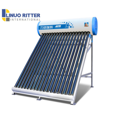 Calentador de agua de alta eficiencia con energía solar.