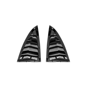 Gloss Black Side Window Louvers for Tesla Model 3