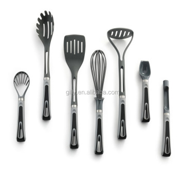 Innovation Set di utensili da cucina in nylon a 7 pezzi con supporto in plastica 2024