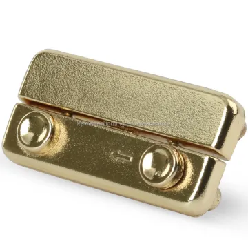 High-End Fashion Bag Locks: Manufacturer Direct Sales of Square Hardware Accessories in Die-Casting Zinc Alloy