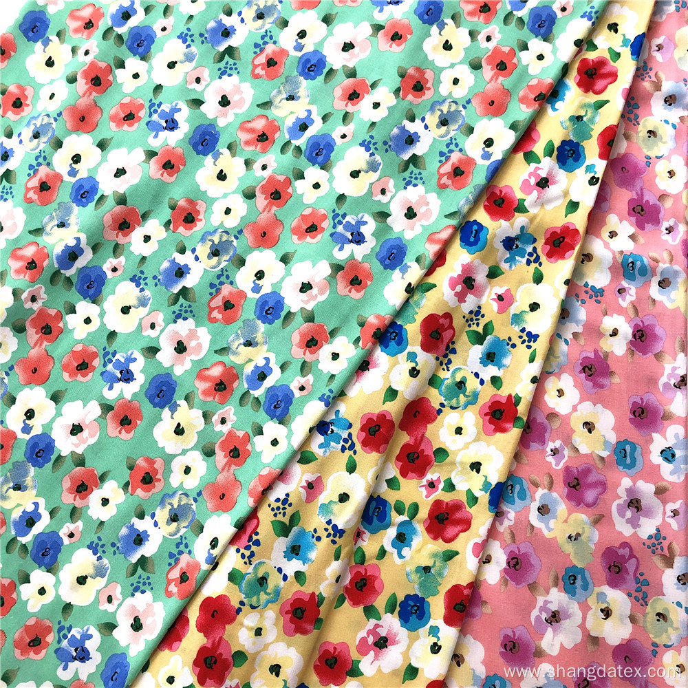 Summer Small Flower Rayon Normal Printed