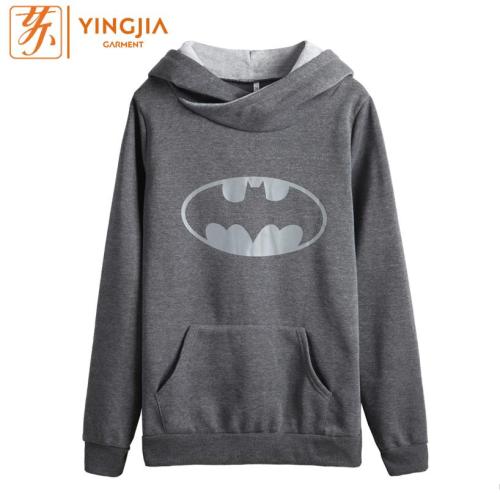 Fashion Round Neck Long-sleeved Bat Printing Hoodies