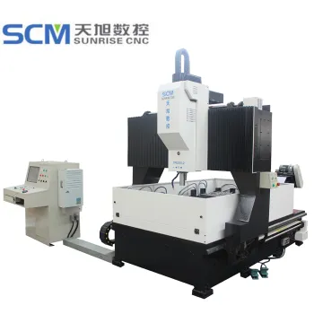 High precision PLC control cnc drilling machine