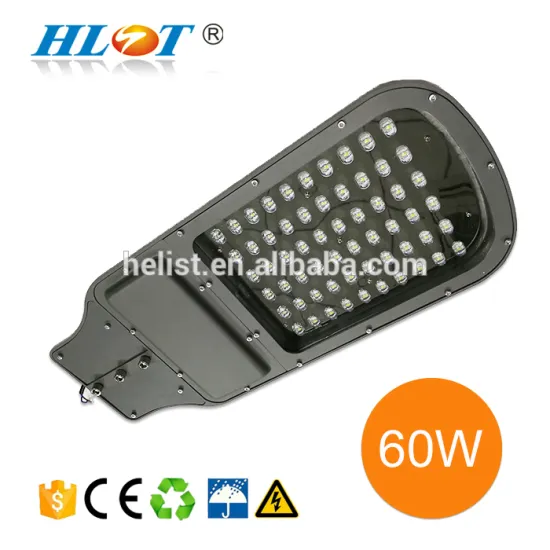 DC 12V 24V flat design 60watt solar Led Street Light