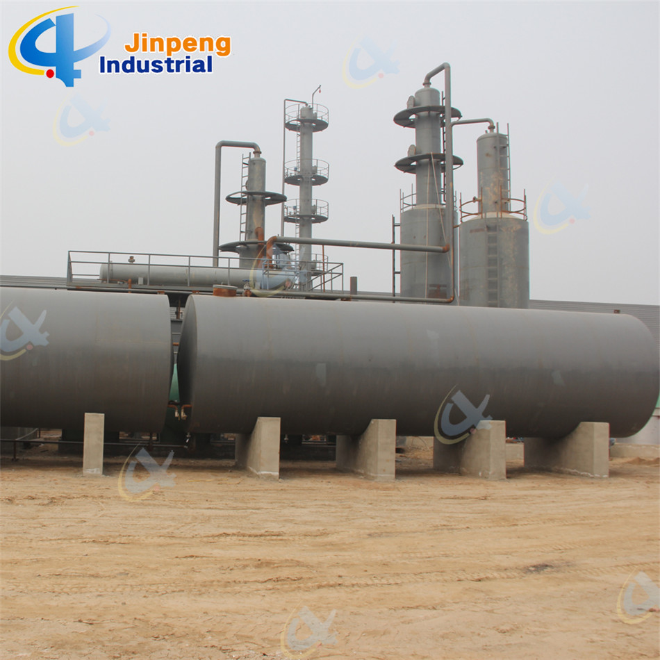 Continuous Waste Lub Oil Recycling Machine