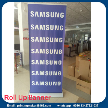 Luxury silver Pull up Banners Roller up Banners