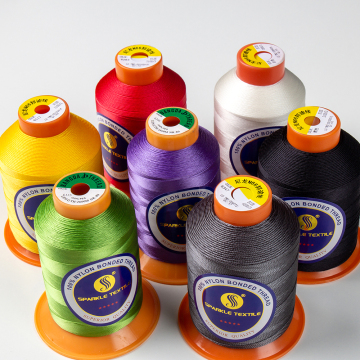 High-Quality Nylon Bonded Thread: 210D, 250D, 280D, 420D, 630D, and 840D Options for Superior Strength in Sewing Yarn