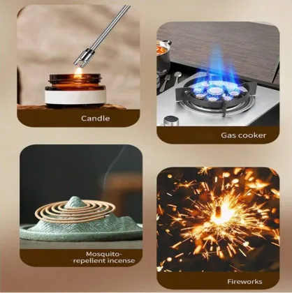 Flameless Bendy Freedom USB Rechargeable Windproof Plasma Arc Lighter