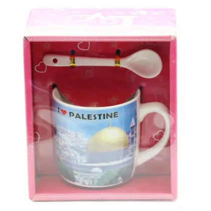 Palestinian Falasteen Islamic Al Aqsa Ceramic Mug