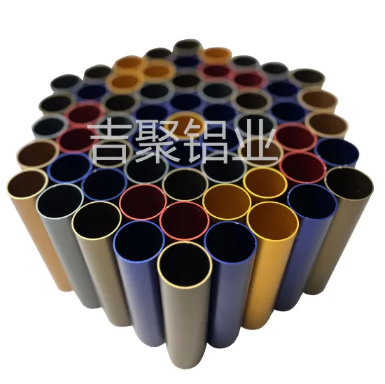 Customized 6063 Aluminum Round Tube with Oxidation Surface - Half Round Aluminum Tube