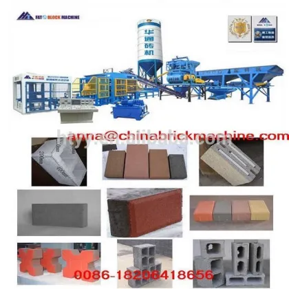 QT10-25/QT10-15 concrete block making machine in Thailand/Burman/Vietnam